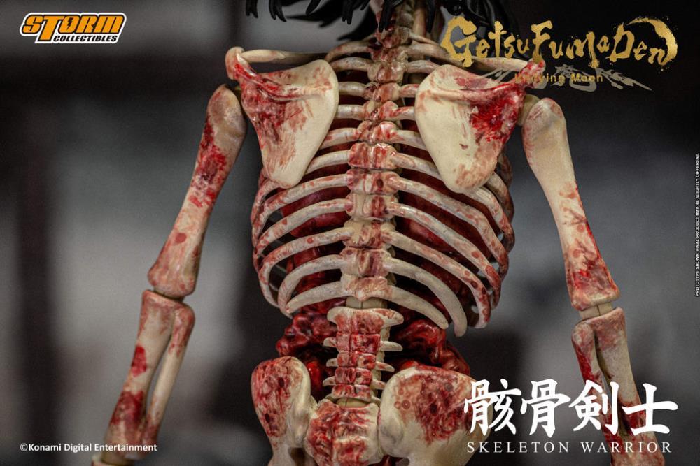 Pre-Order - Getsu Fuma Den: Undying Moon Skeleton Warrior 1/12 Scale Figure Two-Pack