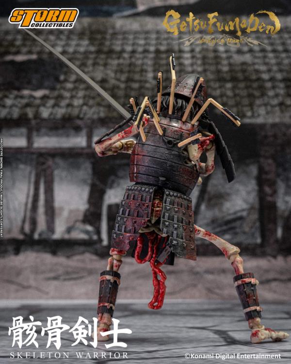 Pre-Order - Getsu Fuma Den: Undying Moon Skeleton Warrior 1/12 Scale Figure Two-Pack
