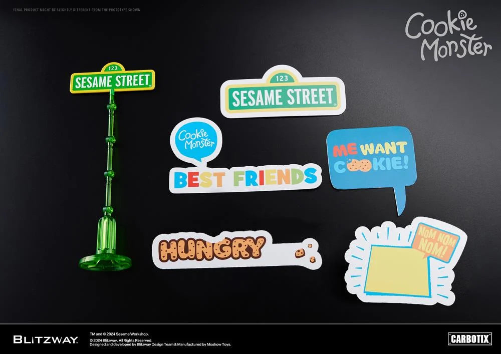 Pre-Order: Sesame Street Carbotix Cookie Monster Action Figure