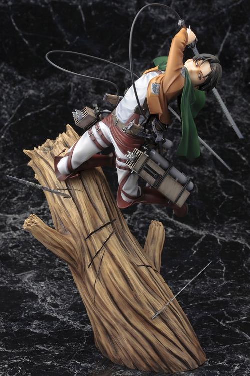 Attack on Titan ArtFX J Levi (Renewal Package Ver.) 1/8 Scale Figure