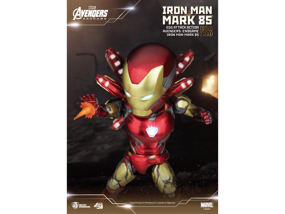 Avengers: Endgame Egg Attack Action EAA-110 Iron Man Mark-85