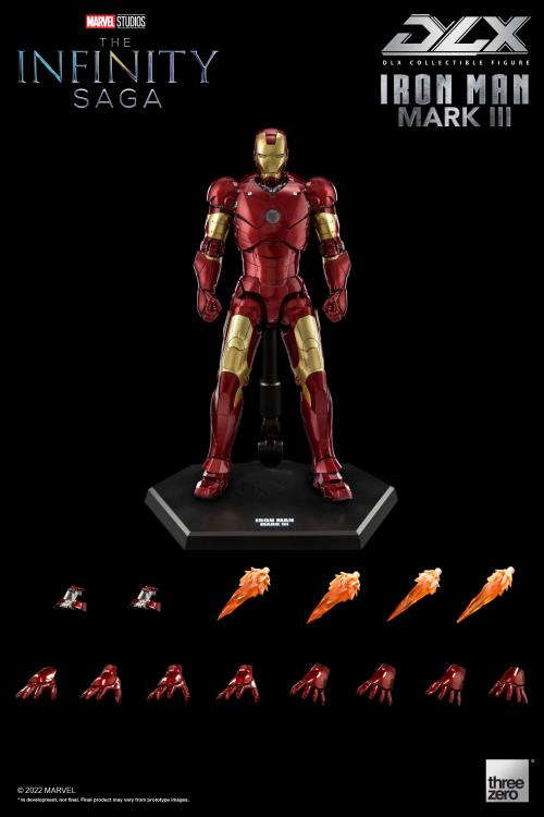 Avengers: Infinity Saga DLX Iron Man Mark 3 1/12 Scale Figure