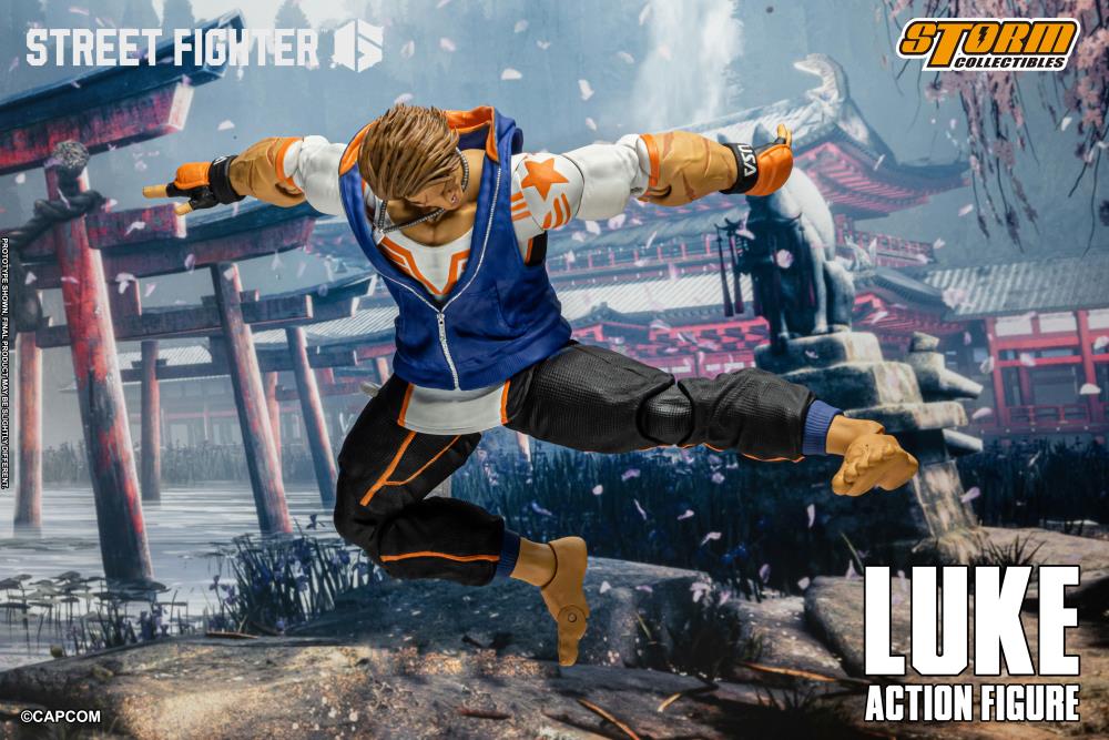 Street Fighter 6 Luke 1/12 Scale Action Figure