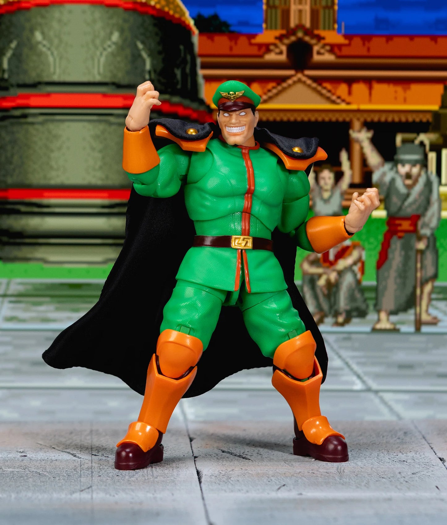 Ultra Street Fighter II: M.Bison (Player 2) 1/12 Scale Action Figure Deluxe Set SDCC Exclusive 2025
