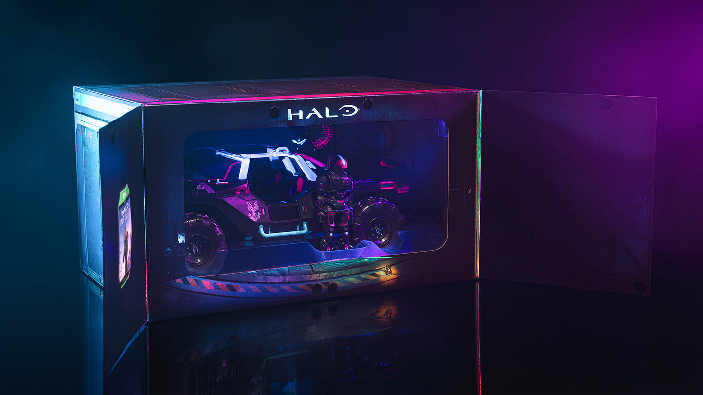 Halo Infinite Warthog (Neon Superfly) SDCC Exclusive 2023