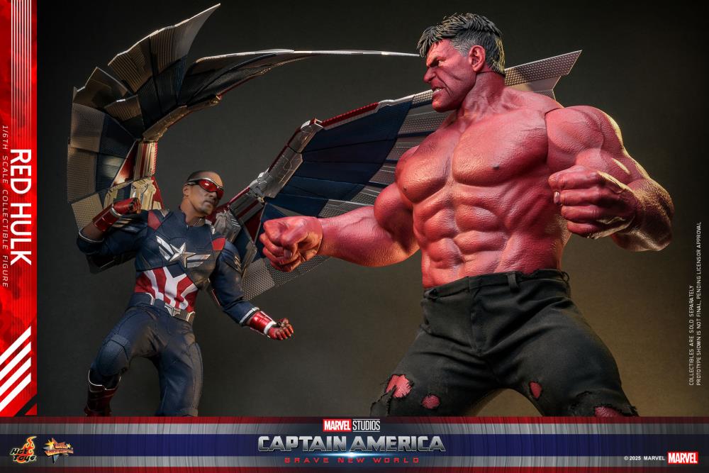Pre-Order - Captain America: Brave New World MMS797 Red Hulk 1/6th Scale Collectible Figure