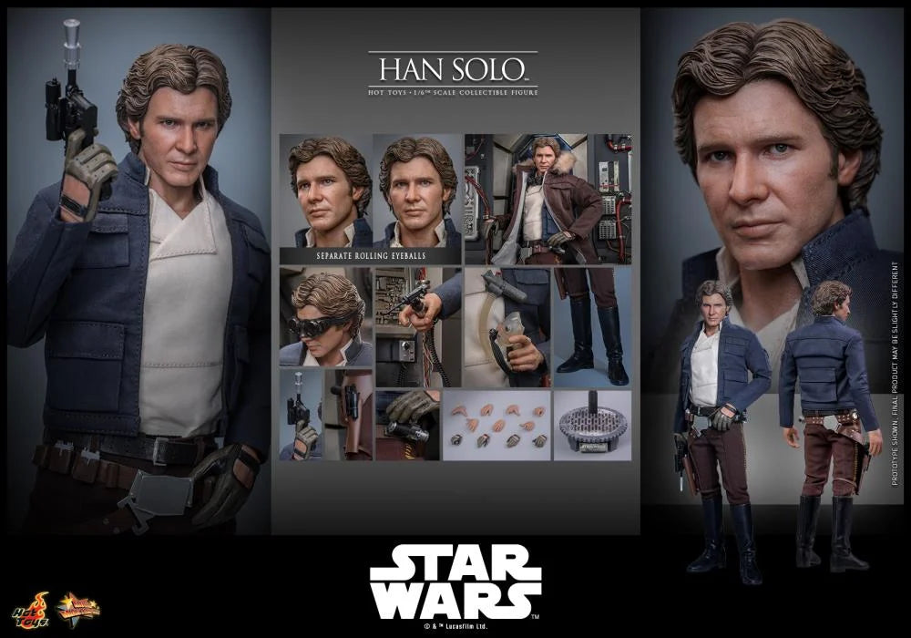 Pre-Order: Star Wars: The Empire Strikes Back MMS846 Han Solo 1/6th Scale Collectible Figure
