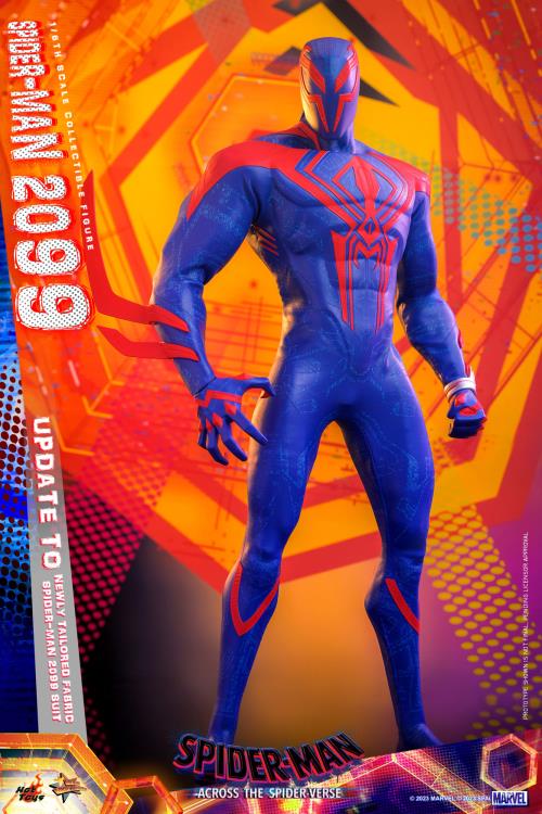 Spider-Man: Across The Spider-Verse: Part One MMS711 Spider-Man 2099 1/6th Scale Collectible Figure