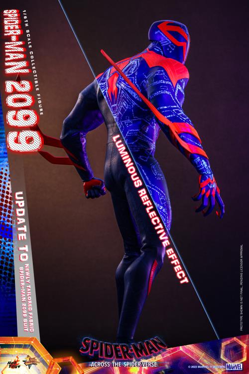 Spider-Man: Across The Spider-Verse: Part One MMS711 Spider-Man 2099 1/6th Scale Collectible Figure