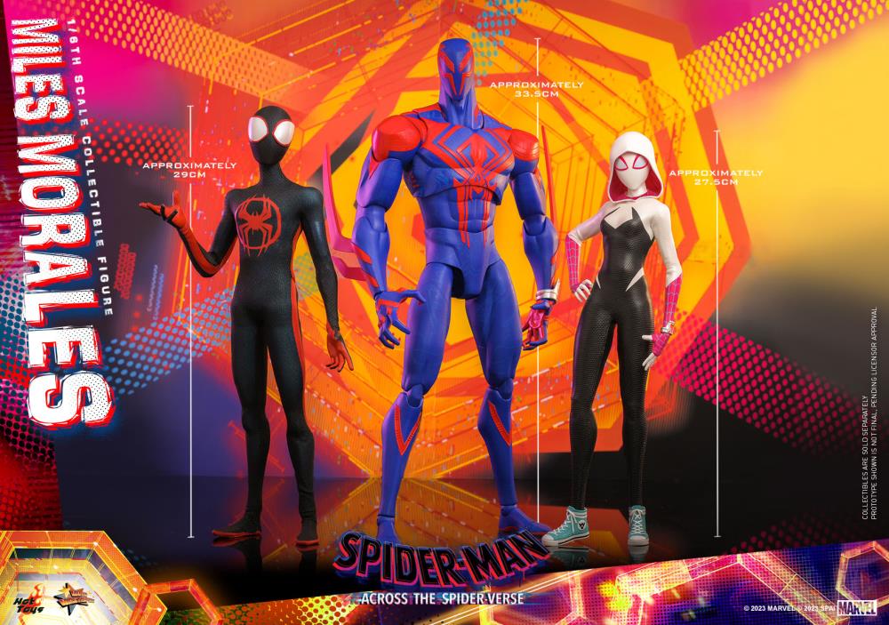 Spider-Man: Across The Spider-Verse: Part One MMS711 Spider-Man 2099 1/6th Scale Collectible Figure