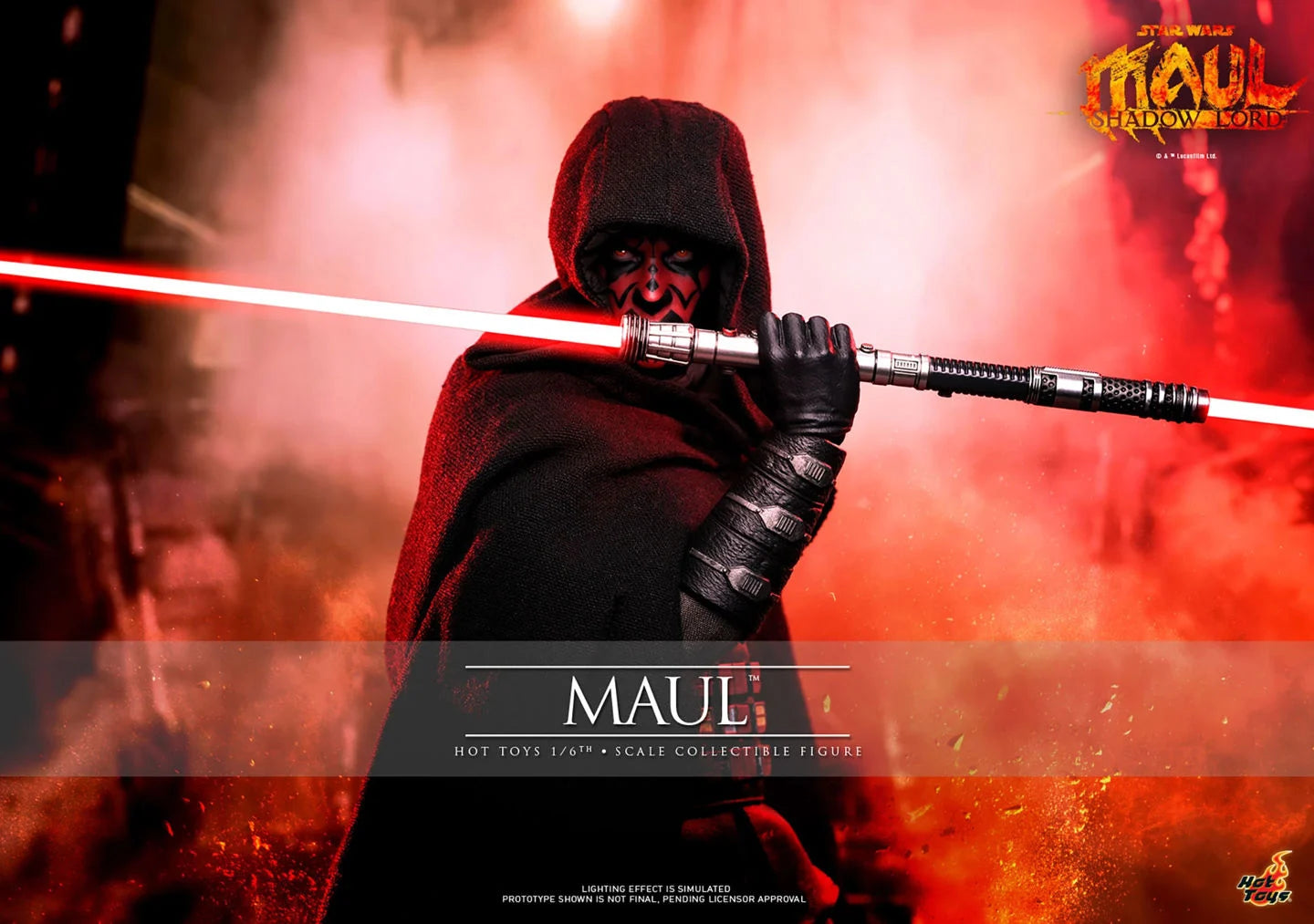 Pre-Order: Star Wars: Maul - Shadow Lord TMS187 Maul 1/6th Scale