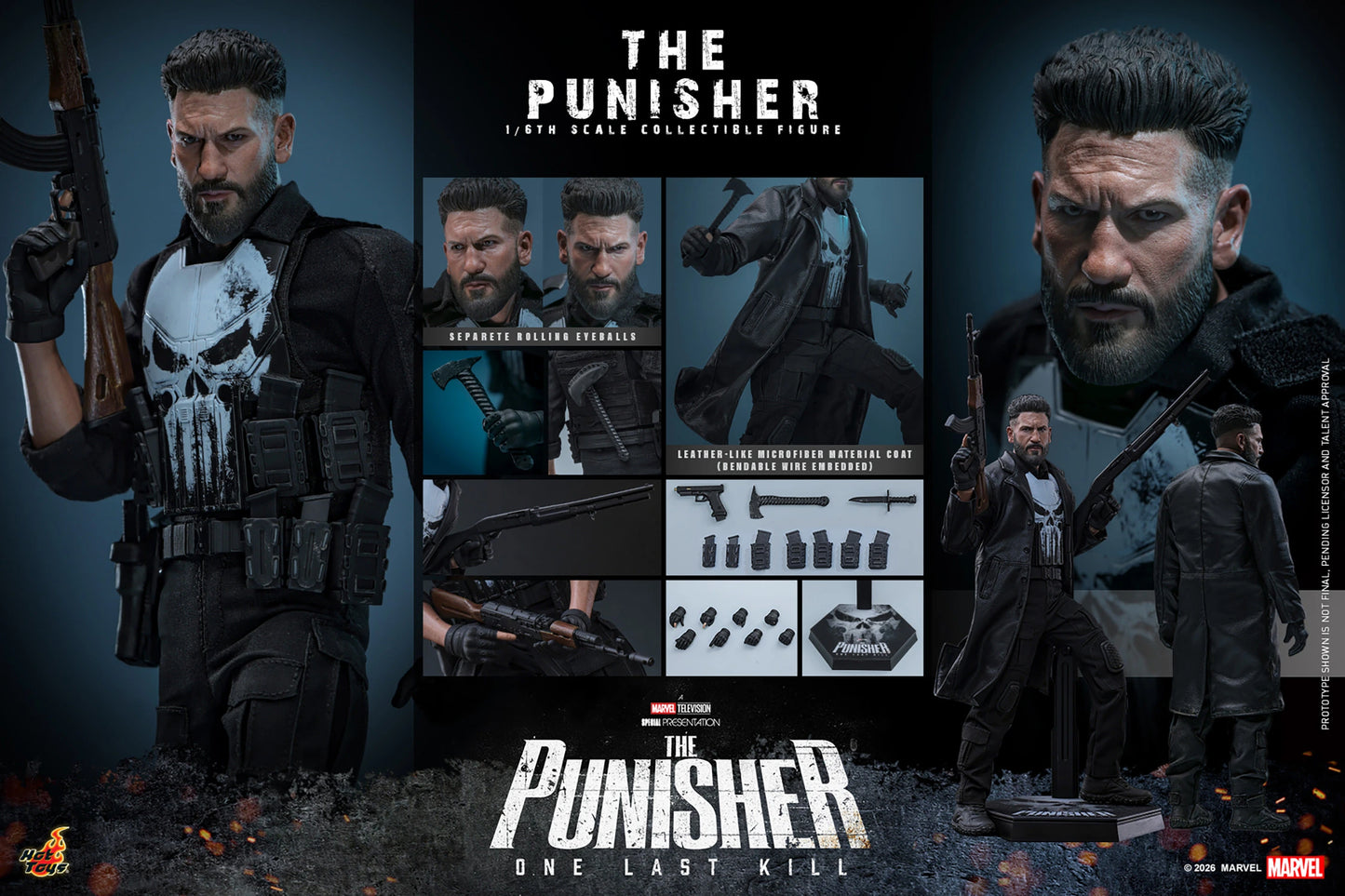 Pre-Order - The Punisher: One Last Kill TMS190 The Punisher 1/6th Scale Collectible Figure