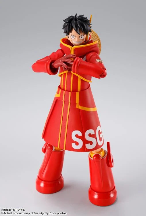 One Piece S.H.Figuarts Monkey D. Luffy (Future Island Egghead) Action Figure BY BANDAI SPIRITS - BRAND ONE PIECE