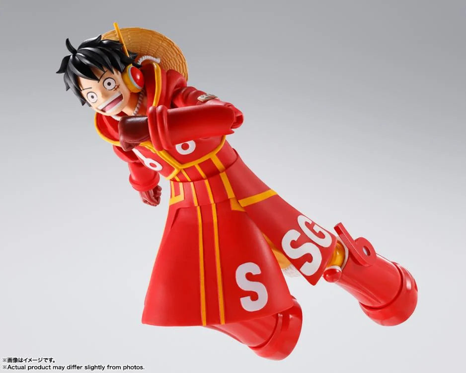 One Piece S.H.Figuarts Monkey D. Luffy (Future Island Egghead) Action Figure BY BANDAI SPIRITS - BRAND ONE PIECE