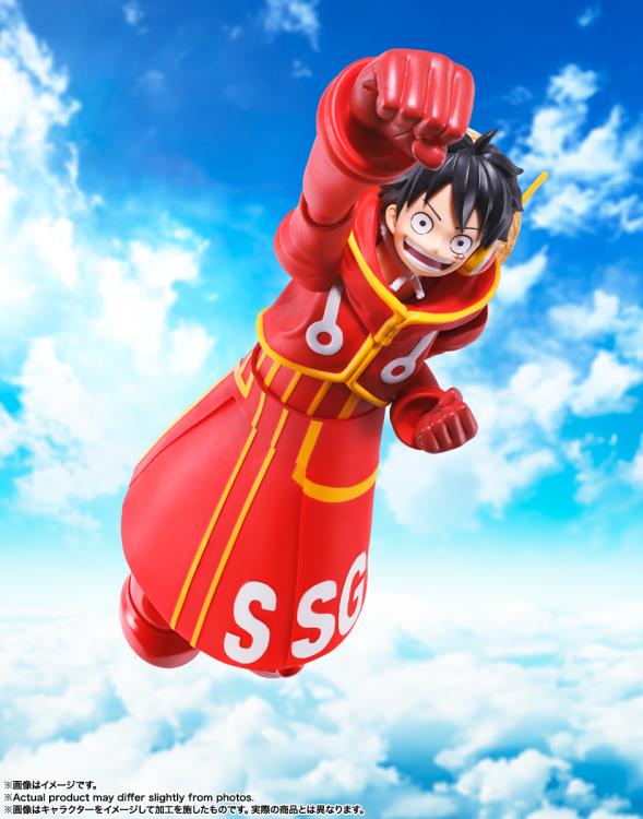 One Piece S.H.Figuarts Monkey D. Luffy (Future Island Egghead) Action Figure BY BANDAI SPIRITS - BRAND ONE PIECE
