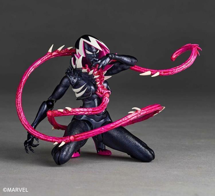 Marvel Amazing Yamaguchi Revoltech NR071 Gwenom Action Figure