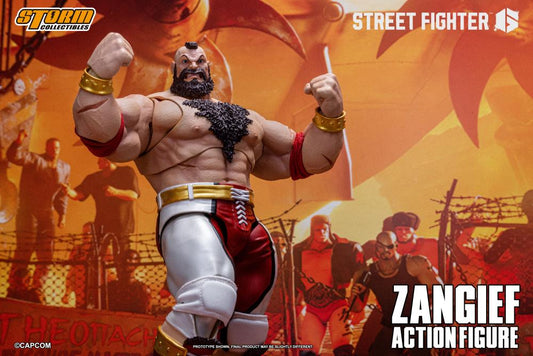 Street Fighter 6 Zangief 1/12 Scale Action Figure