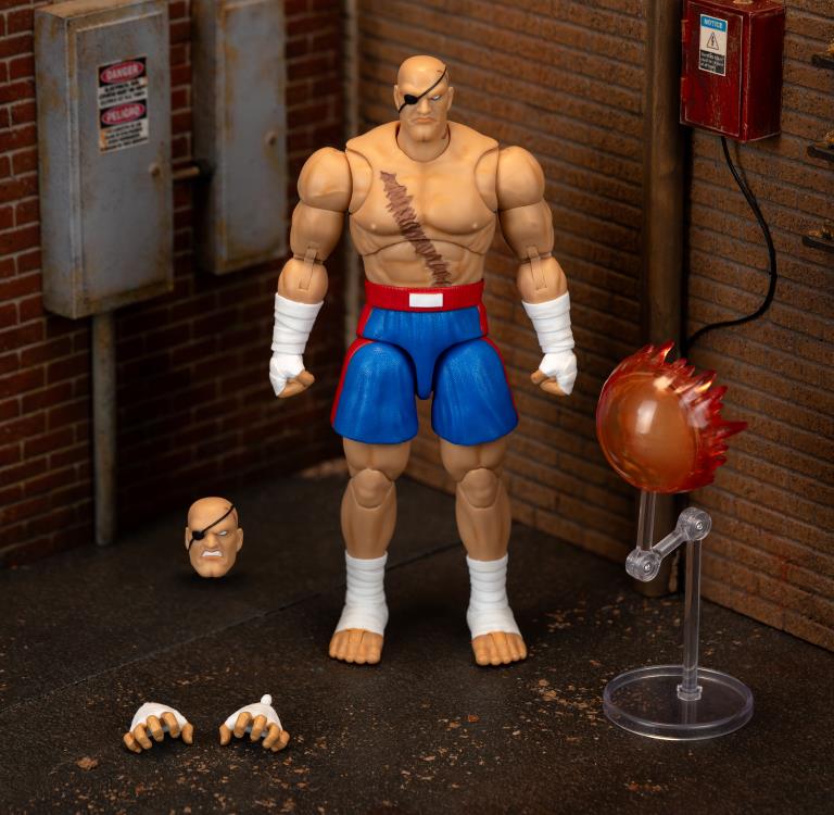 Pre-Order: Ultra Street Fighter II: The Final Challengers Sagat 1/12 Scale Action Figure