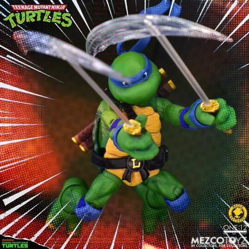 Teenage Mutant Ninja Turtles One:12 Collectibe Deluxe Boxed Set Animated Series Edition