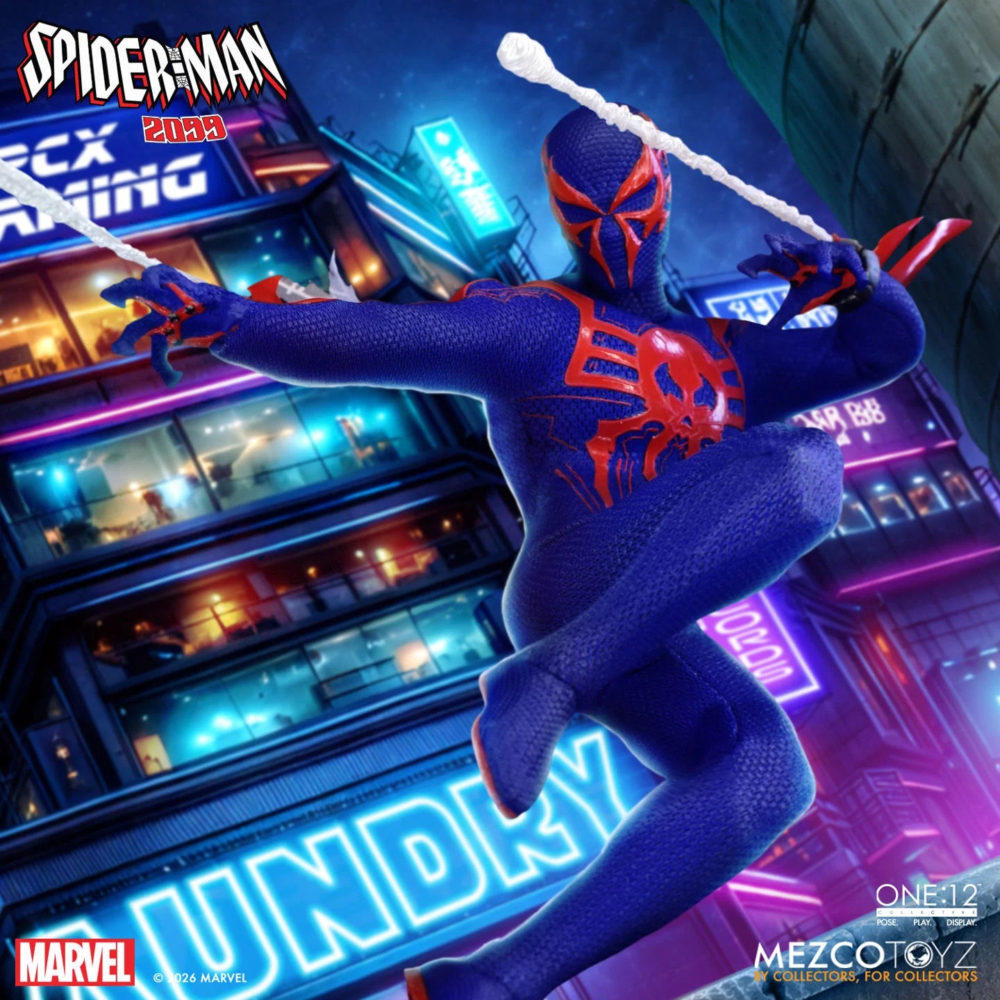 Marvel One:12 Collective Spider-Man 2099 Action Figure – TOYCO Marvel One:12 Collective Spider-Man 2099 Action Figure – TOYCO