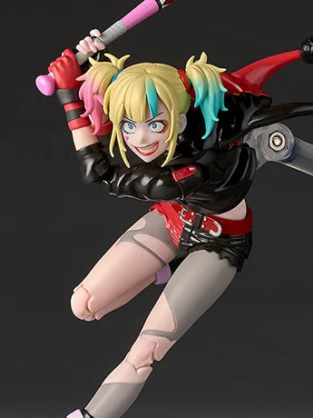 Suicide Squad Isekai Amazing Yamaguchi Revoltech NR082 Harley Quinn Action Figure