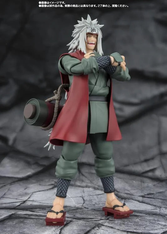 S.H.Figuarts Jiraiya -Hidden Leaf Heroic Master Sage- (Sage Mode Set) Naruto: Shippuden Action Figure