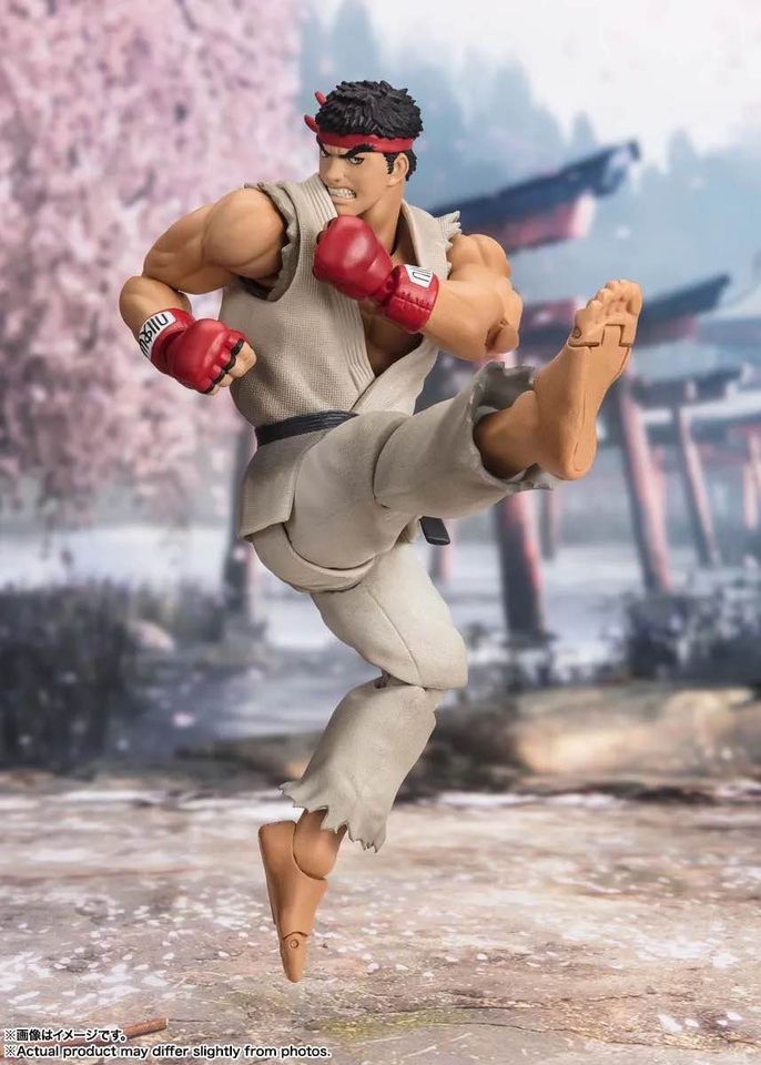 PRE-ORDER - S.H.Figuarts Ryu -Outfit 2- "Street Fighter", Tamashii Nations