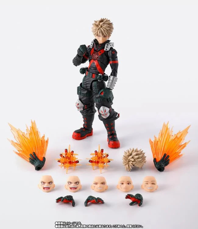 PRE-ORDER - My Hero Academia S.H.Figuarts Katsuki Bakugo (The Beginning) Action Figure