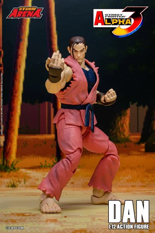 Pre-Order - Street Fighter Alpha 3 Storm Arena Dan 1/12 Scale Action Figure