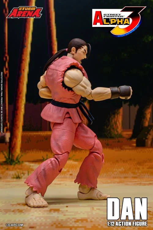 Street Fighter Zero 3 Storm Arena Dan 1/12 Scale Action Figure (Asia Packaging)