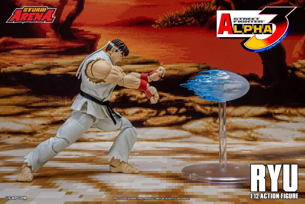 Street Fighter Alpha 3 Storm Arena Ryu 1/12 Scale Action Figure