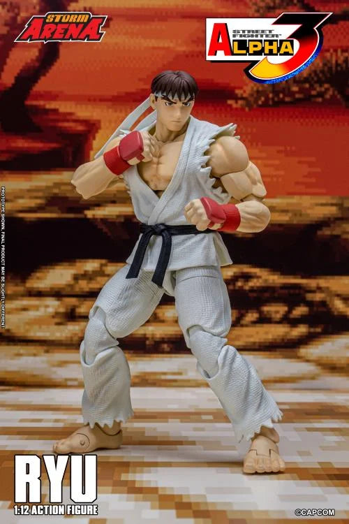 Street Fighter Alpha 3 Storm Arena Ryu 1/12 Scale Action Figure
