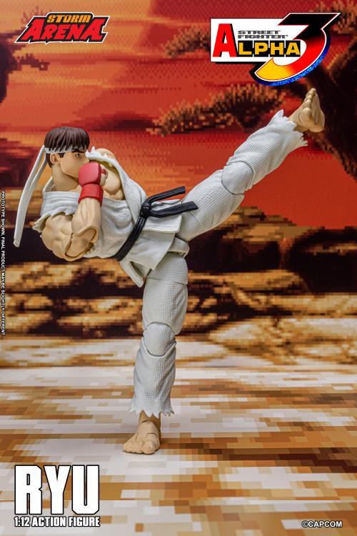 Street Fighter Alpha 3 Storm Arena Ryu 1/12 Scale Action Figure