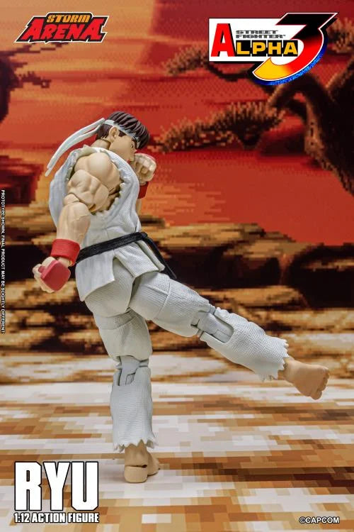 Street Fighter Alpha 3 Storm Arena Ryu 1/12 Scale Action Figure