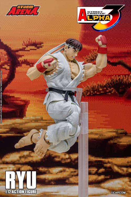 Street Fighter Alpha 3 Storm Arena Ryu 1/12 Scale Action Figure