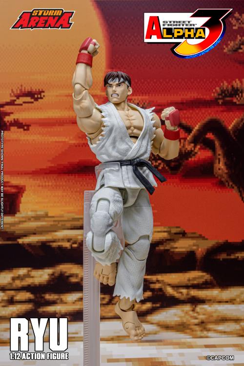 Street Fighter Alpha 3 Storm Arena Ryu 1/12 Scale Action Figure