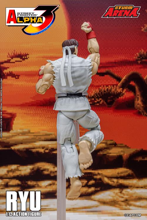 Street Fighter Alpha 3 Storm Arena Ryu 1/12 Scale Action Figure