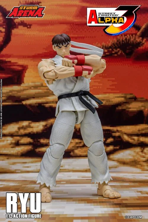 Street Fighter Alpha 3 Storm Arena Ryu 1/12 Scale Action Figure