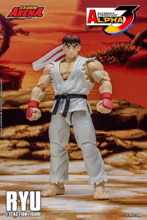 Street Fighter Alpha 3 Storm Arena Ryu 1/12 Scale Action Figure