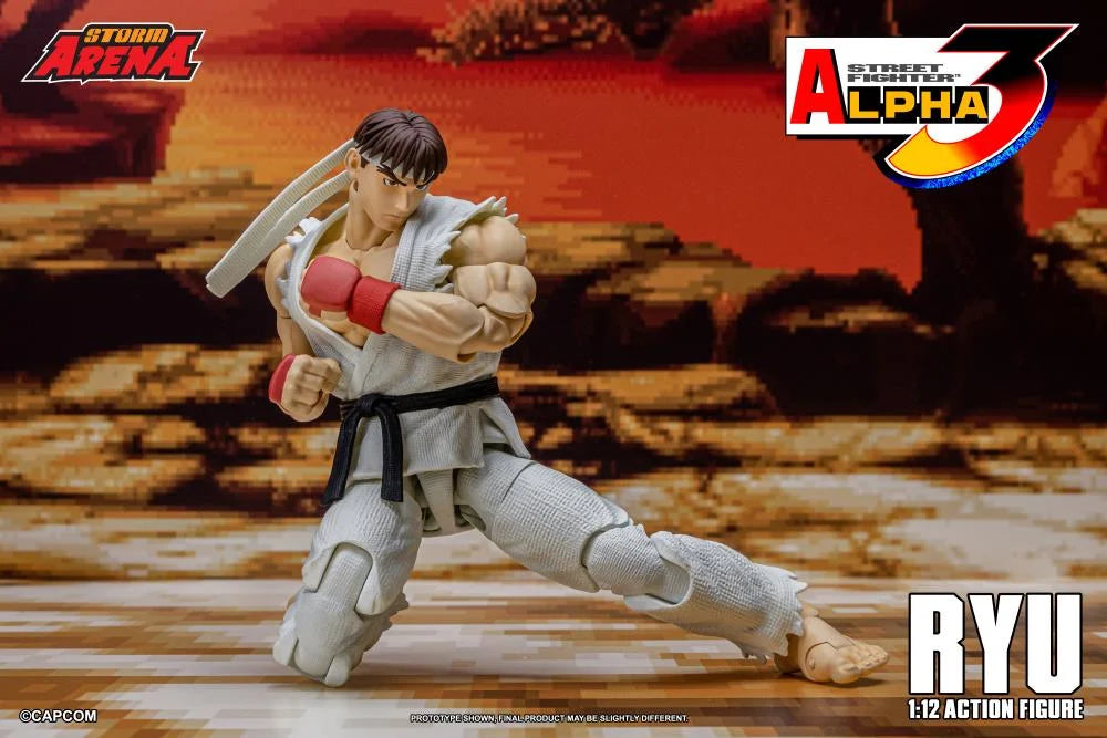 Street Fighter Alpha 3 Storm Arena Ryu 1/12 Scale Action Figure