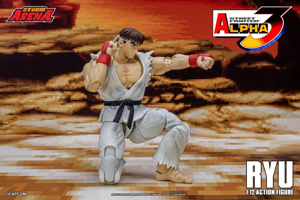 Street Fighter Alpha 3 Storm Arena Ryu 1/12 Scale Action Figure