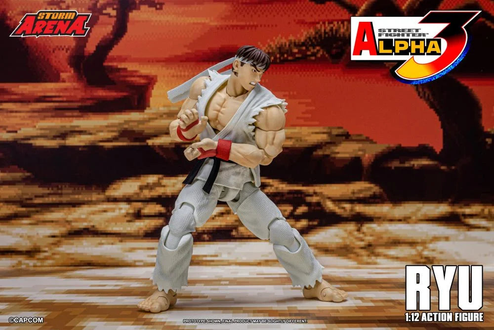 Street Fighter Alpha 3 Storm Arena Ryu 1/12 Scale Action Figure