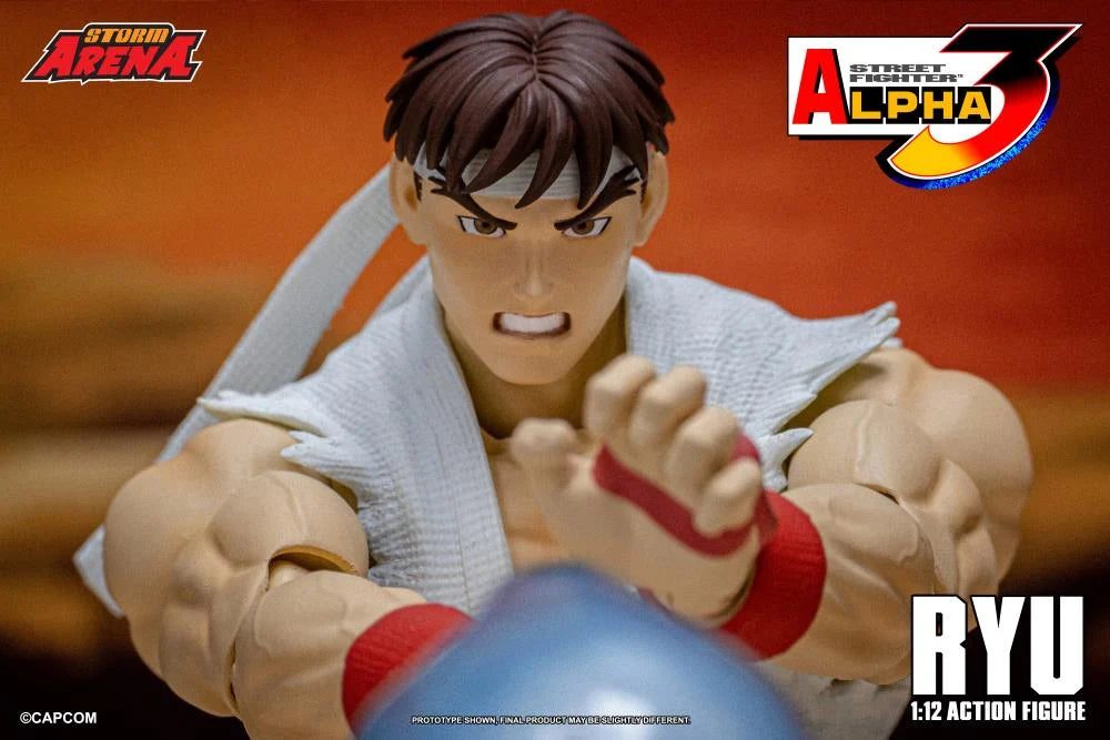Street Fighter Alpha 3 Storm Arena Ryu 1/12 Scale Action Figure