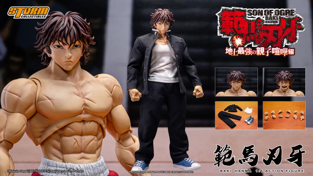PRE-ORDER - Baki Hanma: Son of Ogre Baki Hanma 1/6 Scale Action Figure