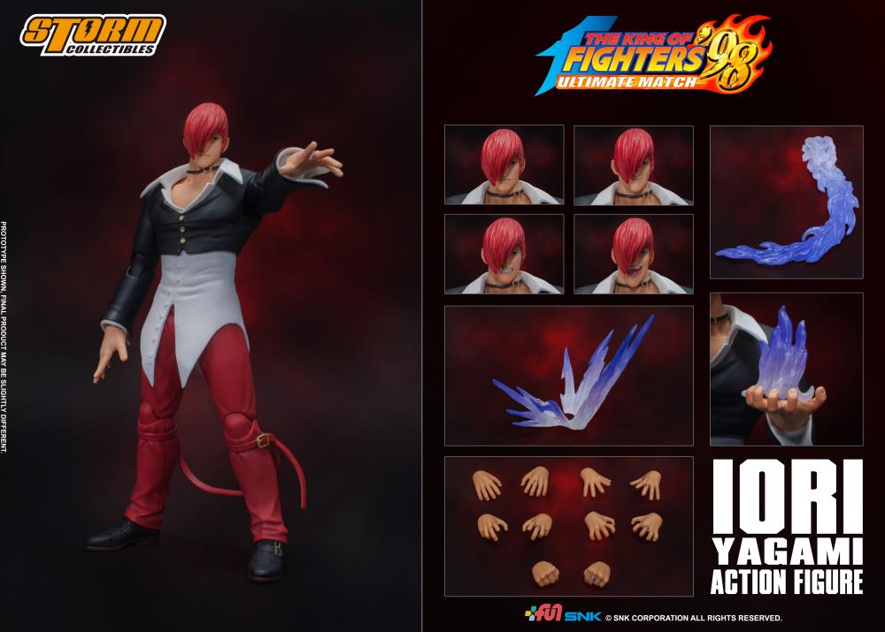 PRE-ORDER - The King of Fighters '98 Iori Yagami (Reissue) 1/12 Scale Figure