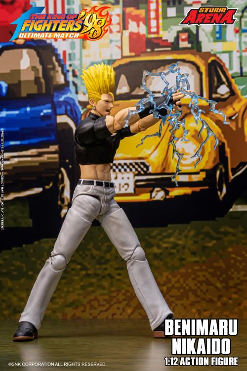 Pre-Order - The King of Fighters '98 Ultimate Match Storm Arena Benimaru Nikaido 1/12 Scale Action Figure