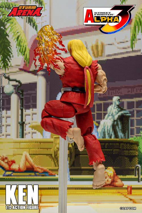 Pre-Order - Street Fighter Alpha 3 Storm Arena Ken 1/12 Scale Action Figure