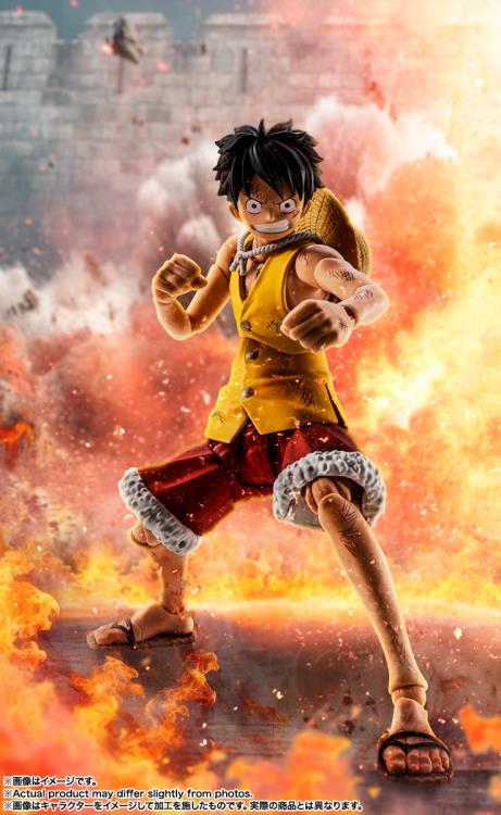 PRE-ORDER - One Piece S.H.Figuarts Monkey D. Luffy (Summit War of Marineford) Action Figure