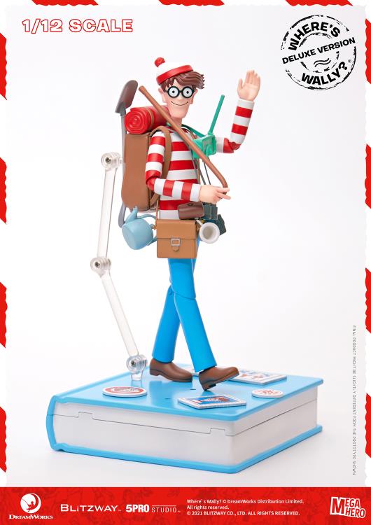 Where's Waldo? MEGAHERO Waldo 1/12 Scale Deluxe Figure