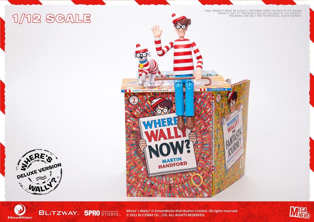 Where's Waldo? MEGAHERO Waldo 1/12 Scale Deluxe Figure